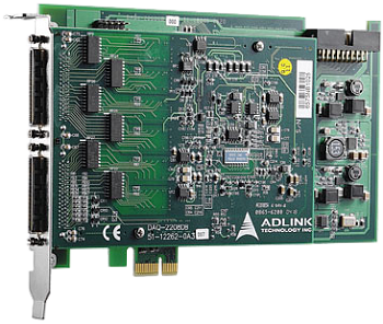 DAQe-2208. 96-CH 12-Bit 3 MS/s High-Density Analog Input PCI Express Card